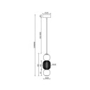 Maytoni Drop sospensione LED MOD273PL-L16CH3K immagine 4