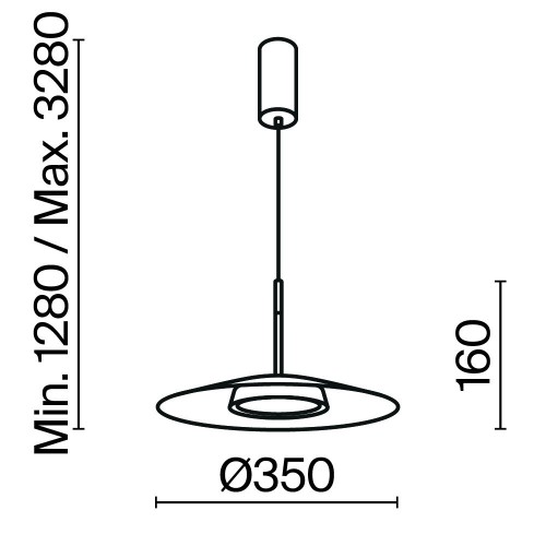 Maytoni El sospensione LED MOD041PL-L15B3K1 immagine 7