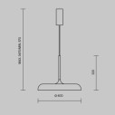Maytoni Gerhard sospensione LED MOD189PL-L18B3K1 immagine 5