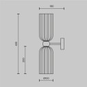 Maytoni Antic applique MOD302WL-02CG immagine 4