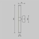 Maytoni Axis applique LED MOD106WL-L10G3K immagine 3
