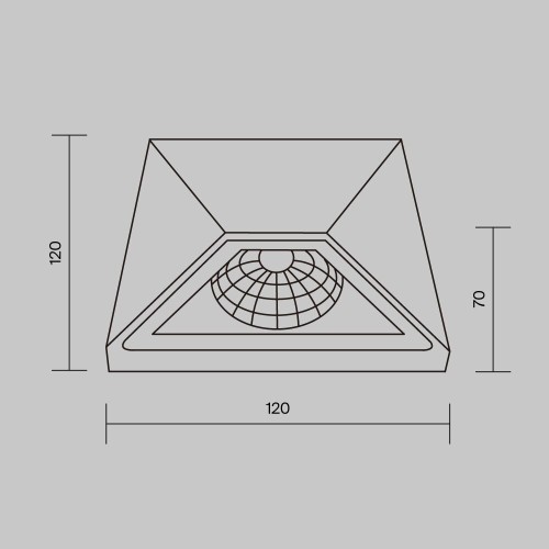 Maytoni Beekman applique da esterno LED O577WL-L5B immagine 5