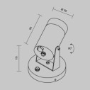 Maytoni Scope applique da esterno O025WL-01B immagine 3