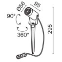 Maytoni Scope lampione da giardino O025FL-01B immagine 4