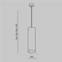 Maytoni Focus sospensione P075PL-01B immagine 4