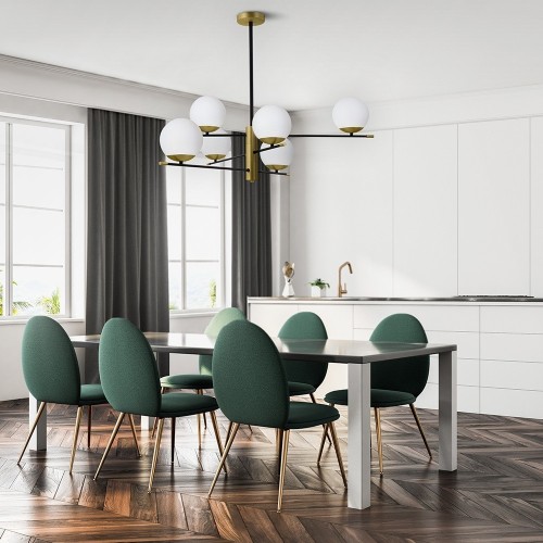 Maytoni Nostalgia lampadario moderno MOD048PL-06G immagine 3