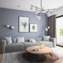 Maytoni Nostalgia lampadario moderno MOD048PL-09G immagine 3