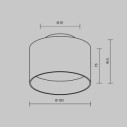 Maytoni Planet plafoniera moderna LED C009CW-L16W immagine 3