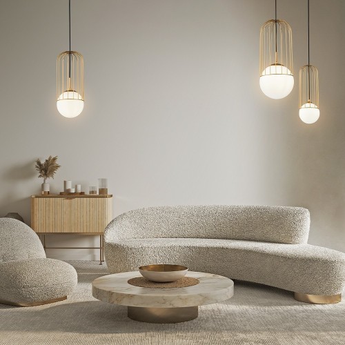 Maytoni Telford lampadario moderno P363PL-01G immagine 3