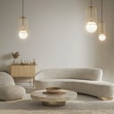 Maytoni Telford lampadario moderno P363PL-01G immagine 3