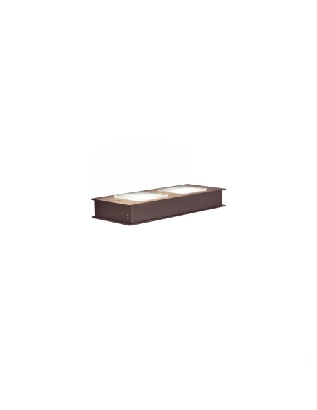 Fabbian Quarter F38 G01 applique moderna led