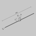 Maytoni Pars applique LED C071WL-L12GB3K immagine 3