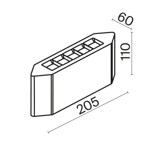 Maytoni Pull applique da esterno LED O412WL-L8GF3K immagine 4
