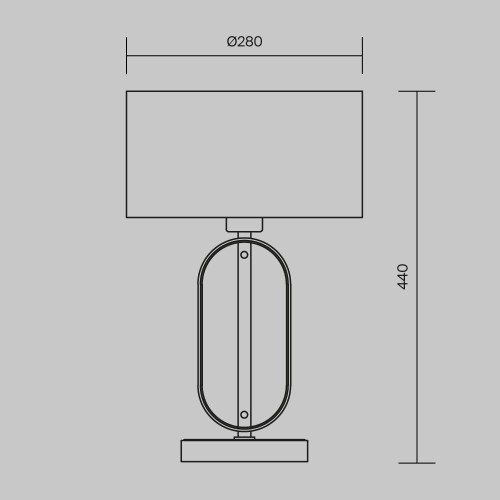 Maytoni Marmo lampada da tavolo moderna MOD099TL-01G immagine 3
