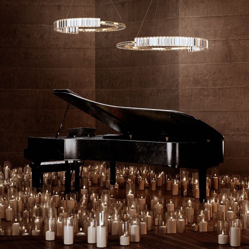 Maytoni Krone lampadario moderno LED P097PL-L45BS3K immagine 3