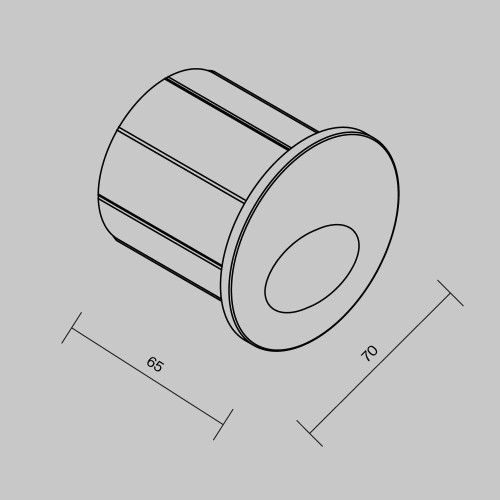 Maytoni Bil segnapasso LED da esterno O015SL-L3B3K immagine 3