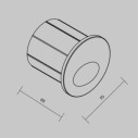 Maytoni Bil segnapasso LED da esterno O015SL-L3B3K immagine 3