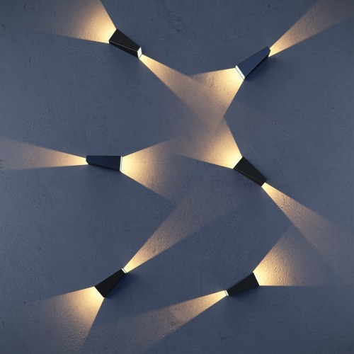 Maytoni Times Square applique da esterno LED O580WL-L6B immagine 4