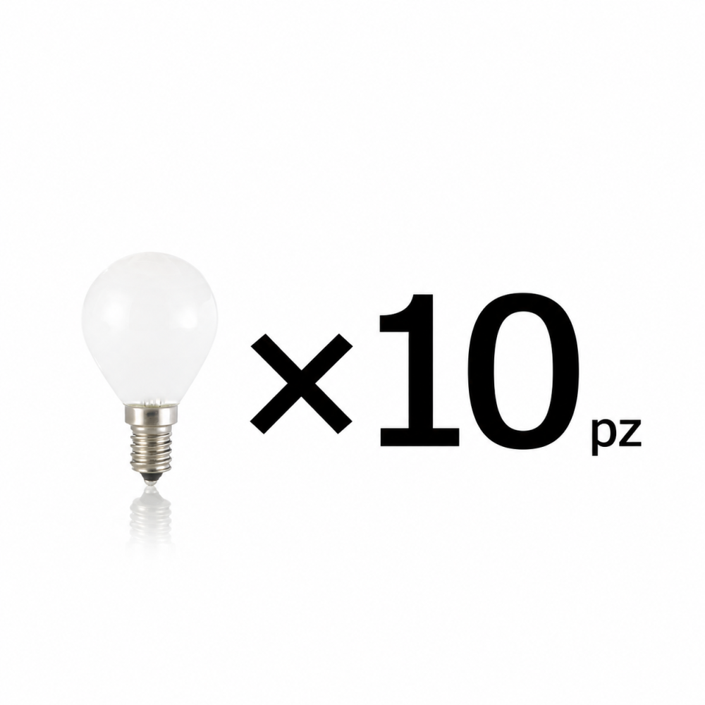 Ideal Lux lampadina LED E14 sferica 4W 3000K 101217