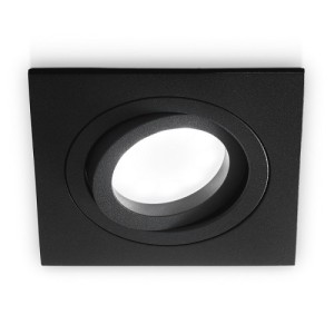 Gea Luce GFA041 faretto da incasso orientabile Nero opaco