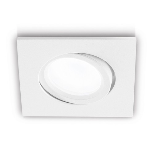 Gea Luce GFA051 faretto da incasso orientabile Bianco opaco