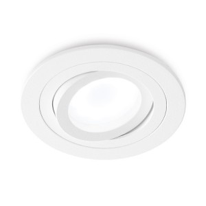Gea Luce GFA091 faretto da incasso orientabile Bianco opaco