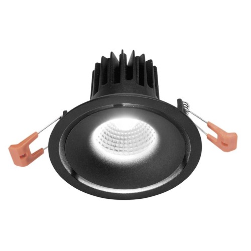 Gea Luce GFA1030 faretto da incasso Nero