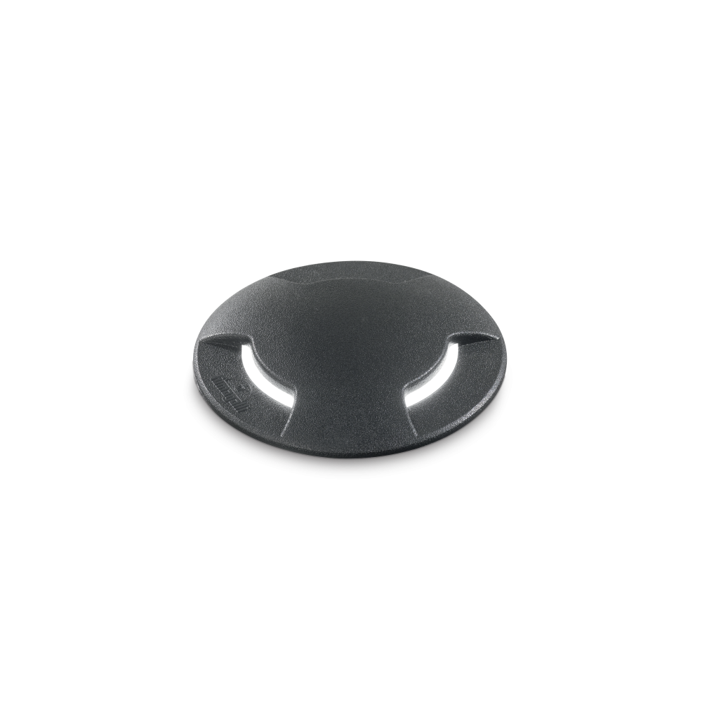 Ideal Lux Way FI D120 Round Triple IP67 faretto calpestabile da esterno