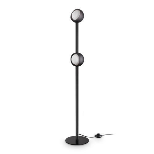 Ideal Lux Bloom PT2 lampada da terra LED Nero