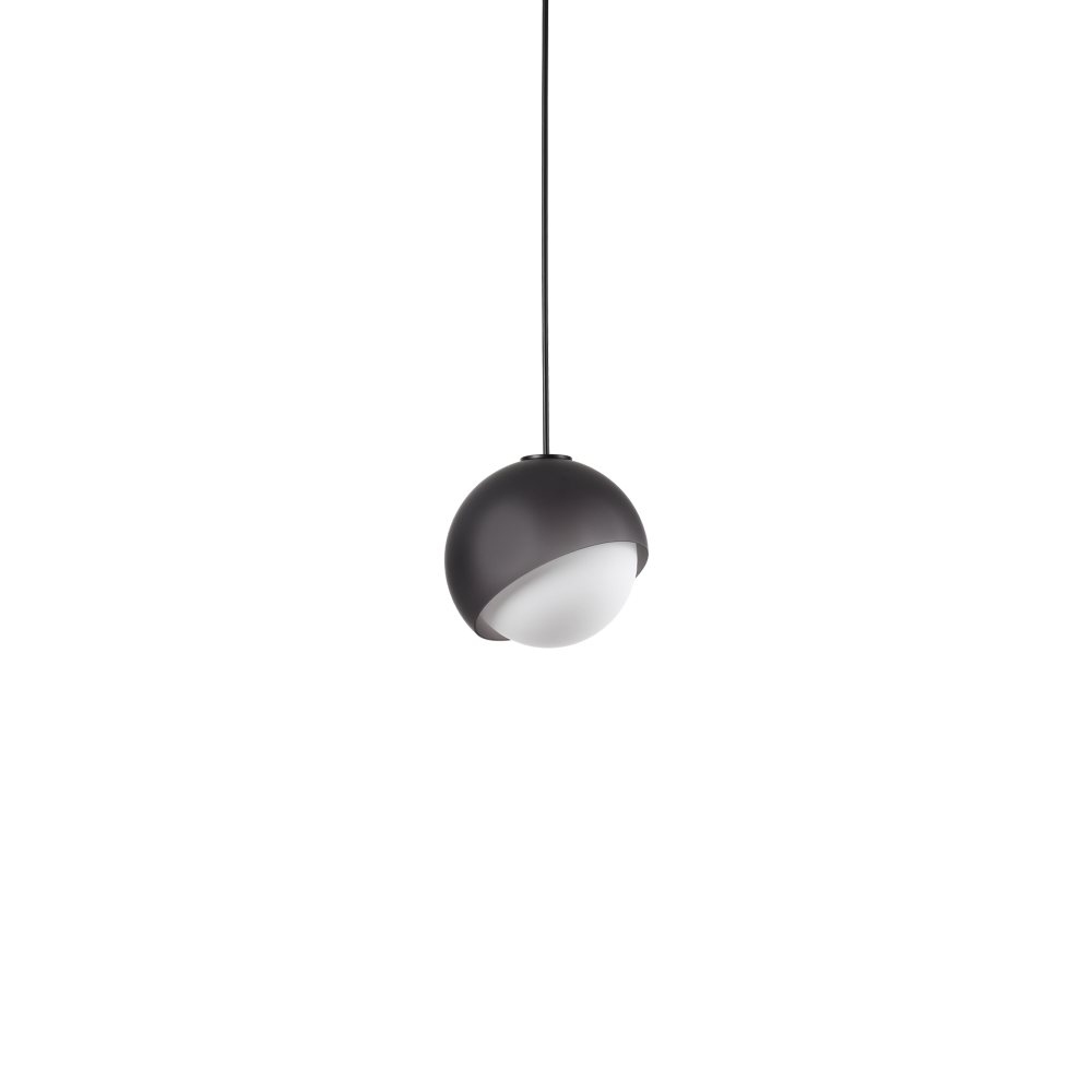 Ideal Lux Bloom SP1 D17 lampada a sospensione Nero