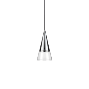 Ideal Lux Cono SP1 lampada a sospensione Cromo