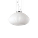 Ideal Lux Plissé SP1 D35 lampada a sospensione Cromo