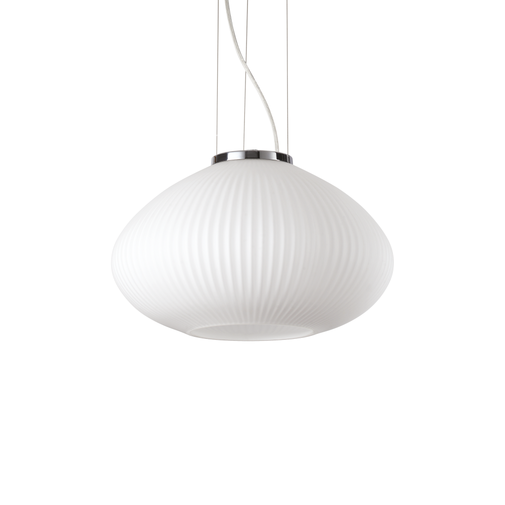 Ideal Lux Plissé SP1 D35 lampada a sospensione Cromo