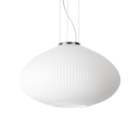 Ideal Lux Plissé SP1 D45 lampada a sospensione Cromo