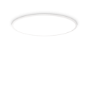 Ideal Lux Fly Slim PL D90 plafoniera LED 2700K - Bianco - 341255