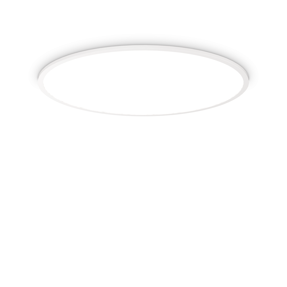 Ideal Lux Fly Slim PL D90 plafoniera LED 2700K - Bianco - 341255
