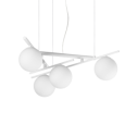 Ideal Lux Atlas SP4 lampada a sospensione - Bianco - 352046