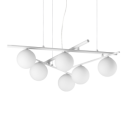 Ideal Lux Atlas SP6 lampada a sospensione - Bianco - 352053
