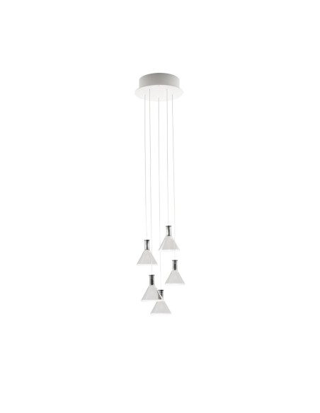 Fabbian Multispot Polair F32 A42 sospensione moderna