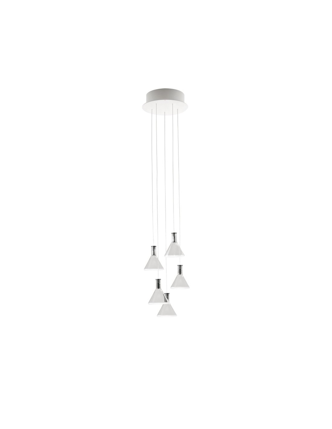 Fabbian Multispot Polair F32 A42 sospensione moderna