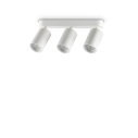 Ideal Lux Dynamite PL3 Linear Round plafoniera - Bianco - 367408