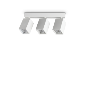 Ideal Lux Dynamite PL3 Linear Square plafoniera - Bianco - 367415