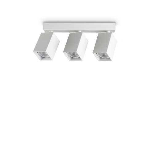 Ideal Lux Dynamite PL3 Linear Square plafoniera - Bianco - 367415