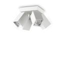 Ideal Lux Dynamite PL4 Square plafoniera - Bianco - 367446