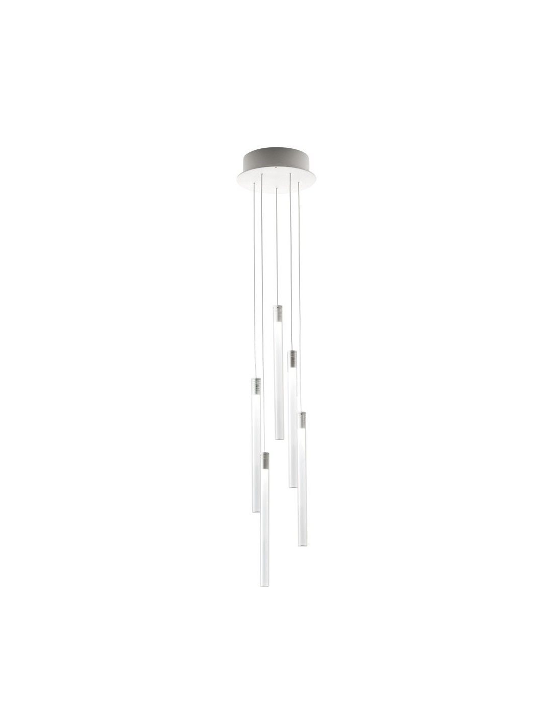 Fabbian Multispot Tooby F32 A02 lampadario moderno 5 luci led