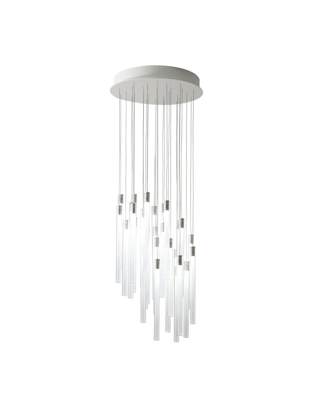 Fabbian Multispot Tooby F32 A05 sospensione moderna 30 luci