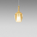 Gea Luce Ofelia S/10 Mini Ambra trasparente lampada a sospensione
