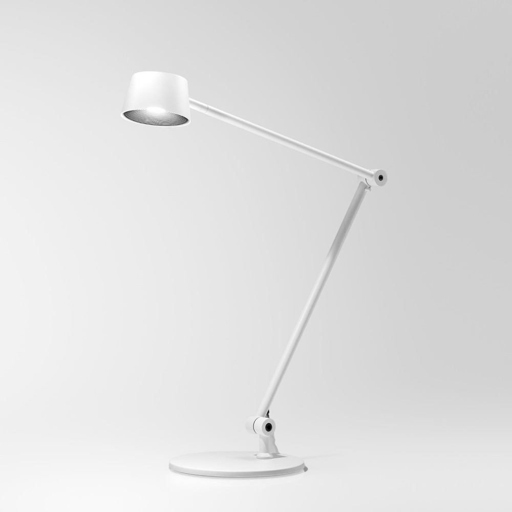 Gea Luce Efira L lampada da tavolo LED Bianco opaco