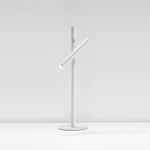 Gea Luce GLS lampada da tavolo LED orientabile Bianco opaco