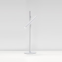 Gea Luce GLS lampada da tavolo LED orientabile Bianco opaco
